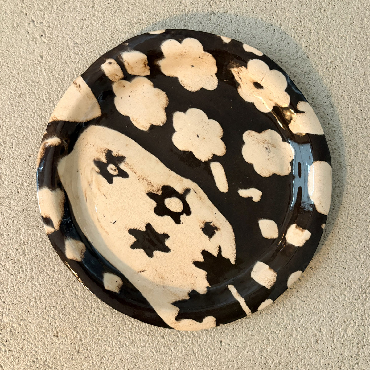 8" Plate - F