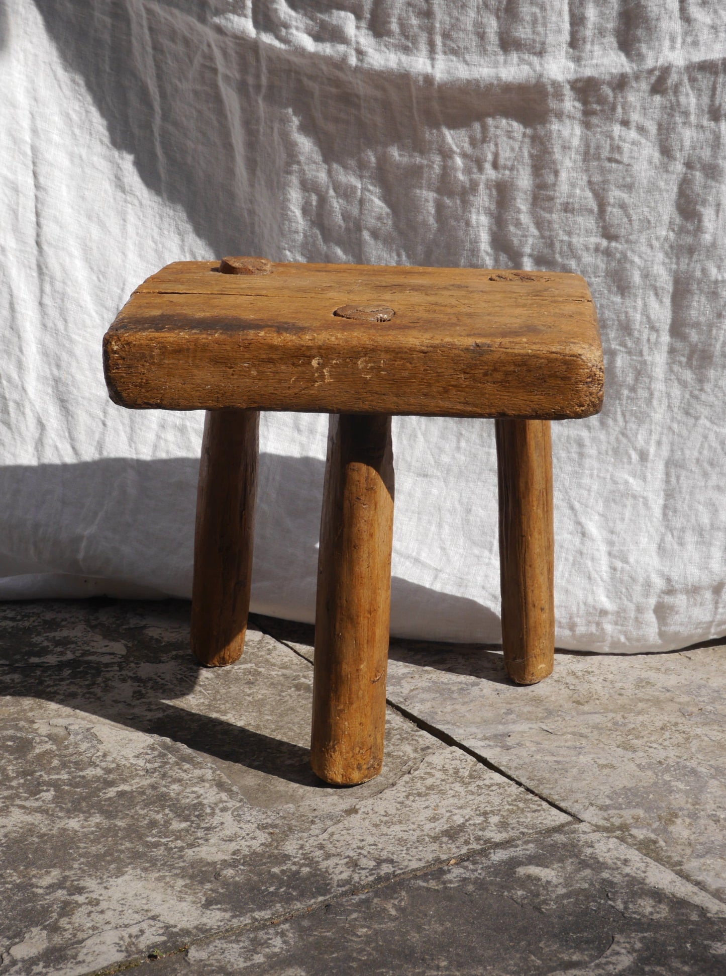 Ontario Antique 3-leg Milk Stool